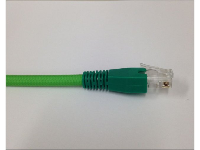 Konektor RJ 45 zelený