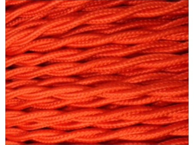 SPLÉTANÝ 2 X 0,75MM ORANŽOVÝ