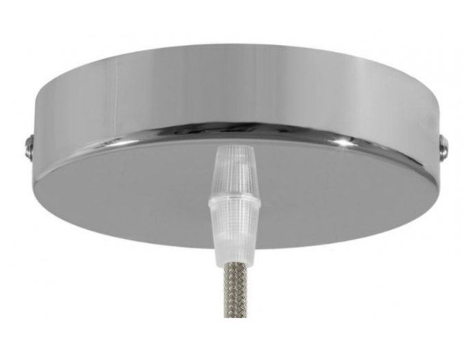 Baldachýn kulatý metalický - Chrom