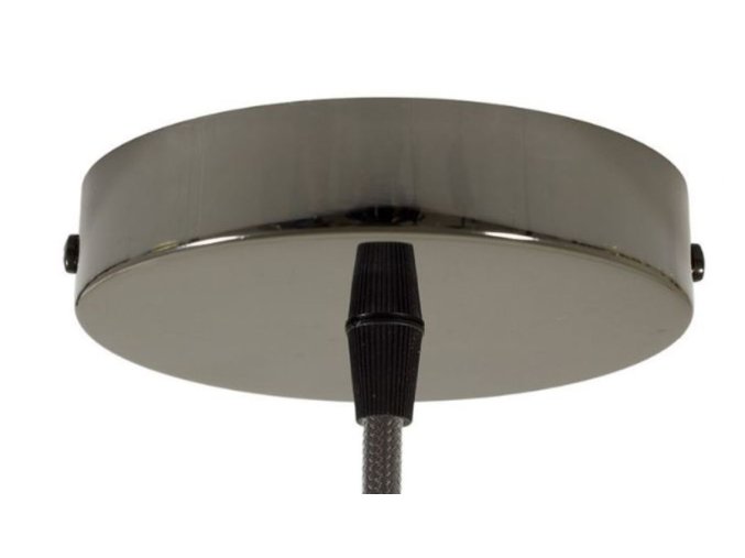 Baldachýn kulatý metalický - ČERNÝ