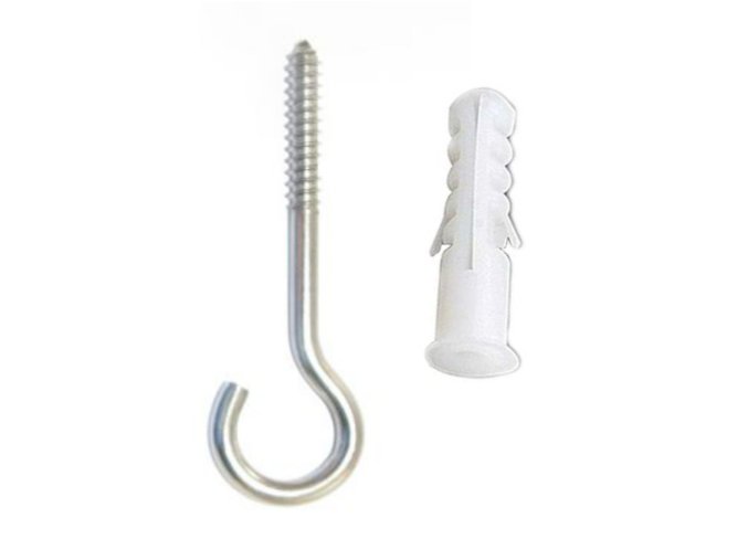 Stropní háček s hmoždinkou
