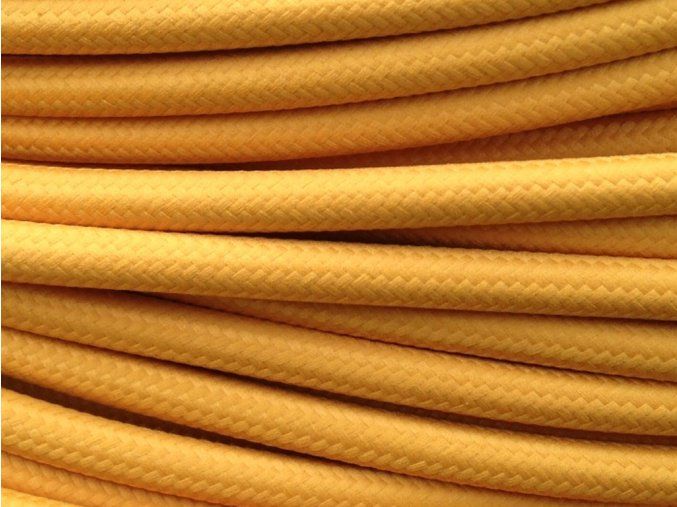 kabel 2 x 0,75mm starozlatá