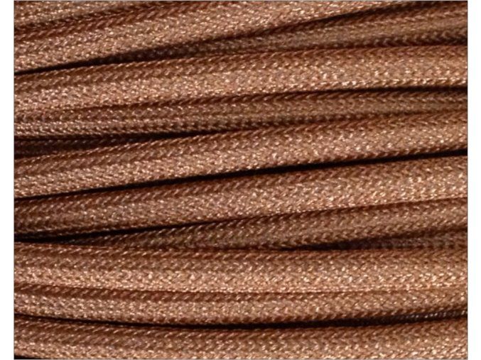 textilní kabel Kabel 2 x 0,75mm kovová Měděná