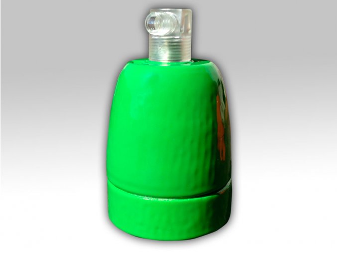 Keramciká objímka zelená