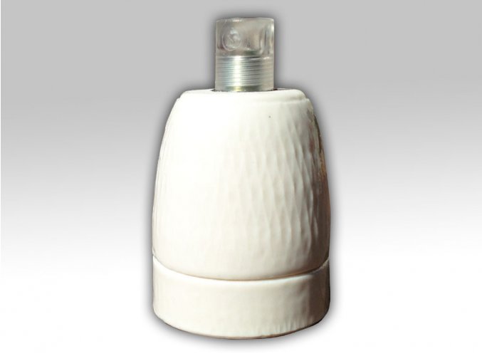 Keramická objímka bílá