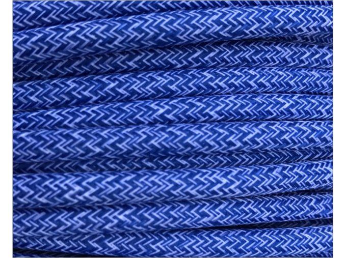 Kabel 2 x 0,75mm Modrobílý MELÍR