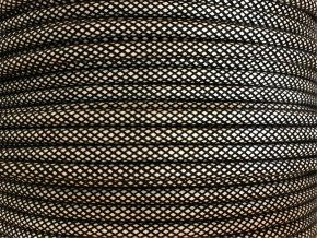 textilní kabely kabel 2 x 0,75mm vzor FINE černý