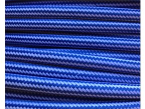 podélný modro bílý vzor