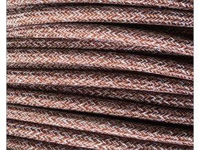 tmavě hnědý melír