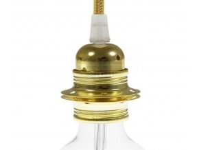 objímka zlatá pro stínidlo