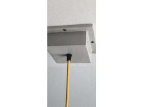 Keramický baldachýn Šedý