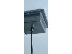 Keramický baldachýn Černý