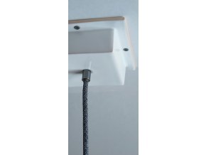 Keramický baldachýn Bílá