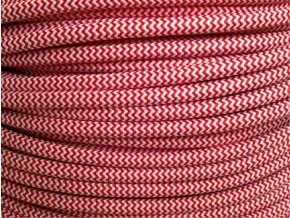 kabel 3 x 0,75mm červeno bílý CIKCAK