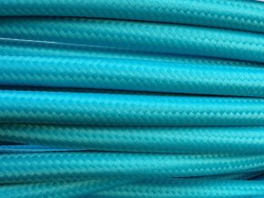 Textilní kabel 3 x 0,75mm mořská modrá