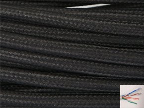 UTP internetový kabel ČERNÝ