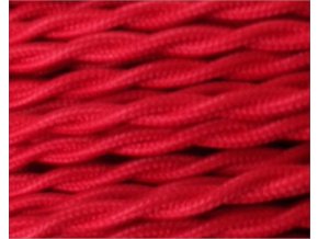 SPLÉTANÝ 2 X 0,75MM ČERVENÝ