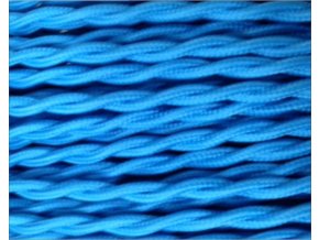 SPLÉTANÝ 2 X 0,75MM MOŘSKÁ MODRÁ