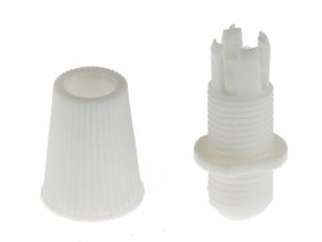 Průchodka kabelu BÍLÁ