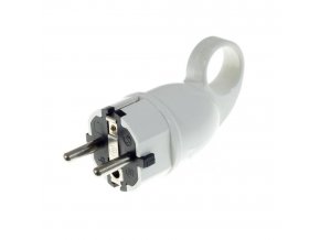 vidlice kulatá bílá s okem