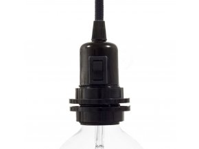 bakelitová objímka s vypínačem