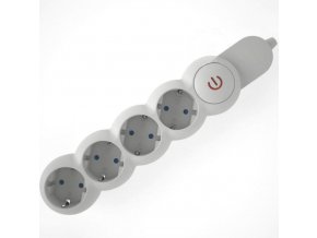 4 zásuvka s vypínačem