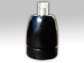 keramická objímka černá