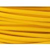Textilní kabel 3 x 0,75mm žlutý