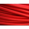 Kabel červený 2 x 0,75mm  Textilní kabel 2 x 0,75mm červený