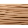 Textilní kabel 2x0,75mm béžový