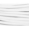Textilní kabel 1x1,5mm bílý