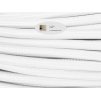 TEXTILNÍ KABEL 3 X 0,75mm S NOSNÝM LANKEM BÍLÝ