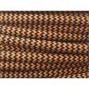Textilní kabel 2 x 0,75mm CIKCAK černo oranžový