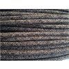 Bavlněný textilní kabel 2x0,75mm černobílý melír