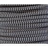 Textilní kabel černobílý CIKCAK 3 X 0,75 mm