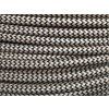 Textilní kabel CIKCAK 2 x 0,75mm černo - béžový