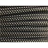 Textilní kabel 2 x 0,75mm černo-bílý  CUBE