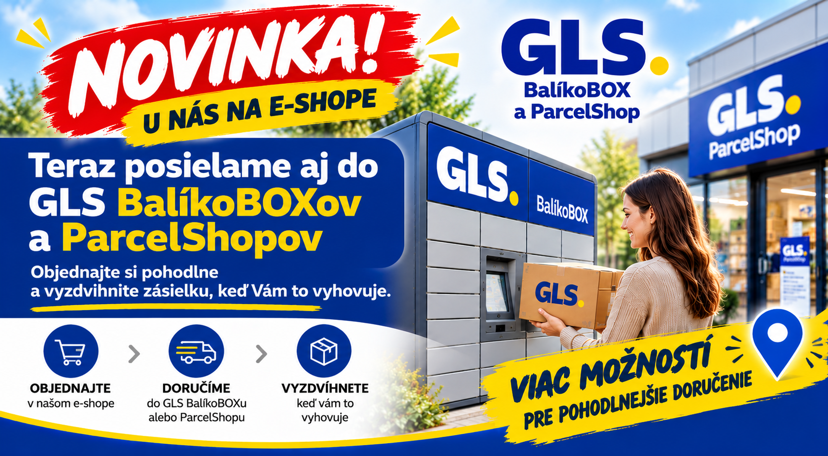 Balíkomat GLS