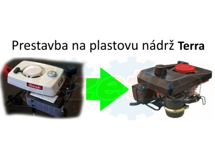 Sada na prestavbu plastová nadrž TERRA