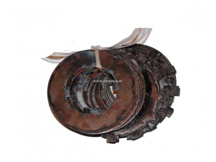 Sada lamiel spojky 118,119,120 MF70