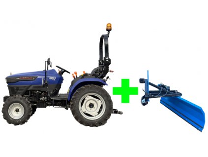 Malotraktor Farmtrac Compact 26 4WD + snežná radlica