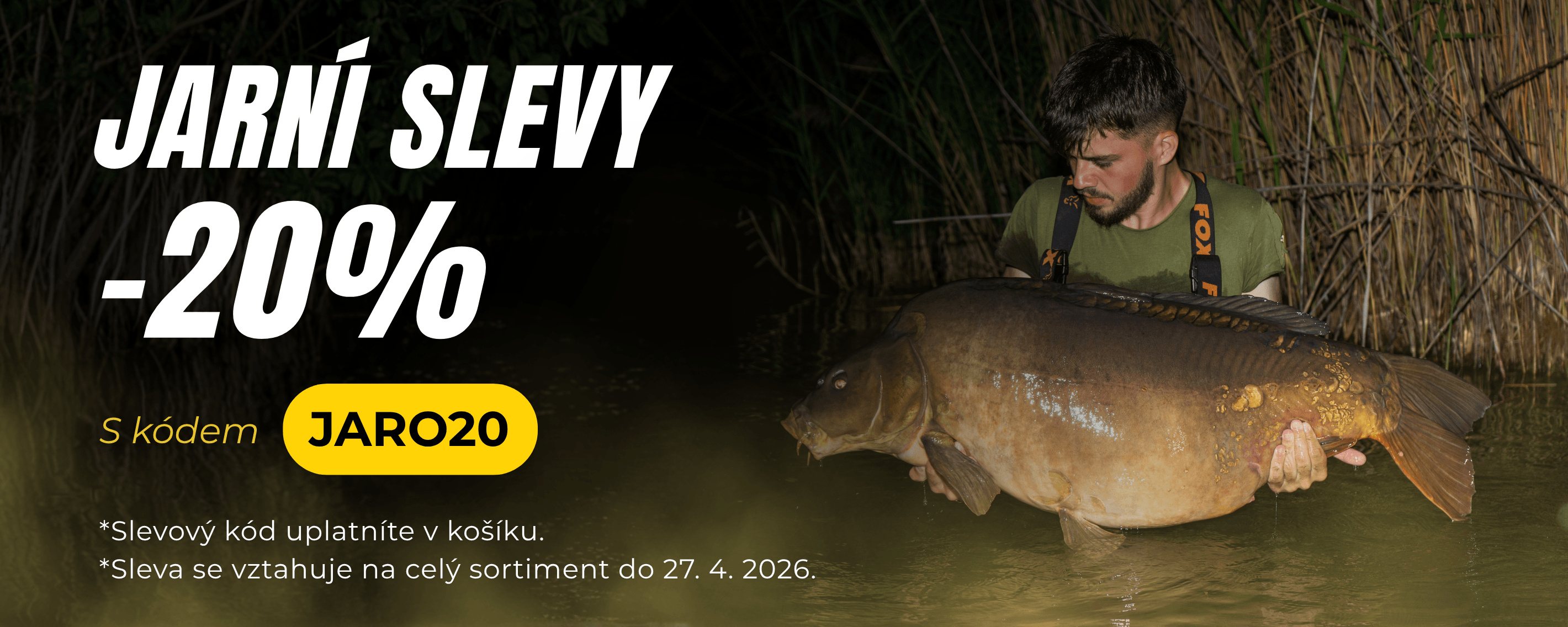 Využijte jarní slevy -20% na celý sortiment