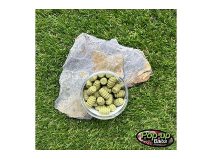 Pop up Baits GRUB WAFTER Oyster Green GLM