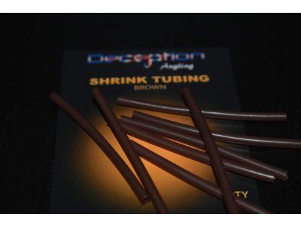 Shrink Tubing Brown Qty 8 (1)