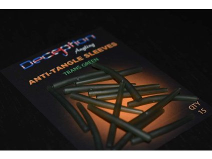 Anti Tangle Sleeves Trans Green Qty 15