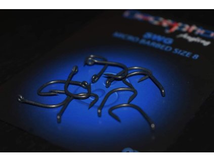Deception Angling SWG (TWISTER) Micro Barbed Hook (Počet Velikost 8)