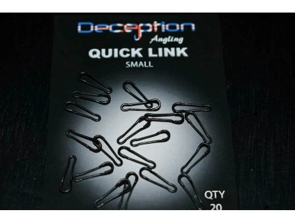 Deception Angling Quick Link qty : 20 (Počet Velikost střední)