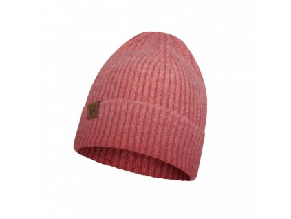 knitted hat buff marin pink 1235145381000