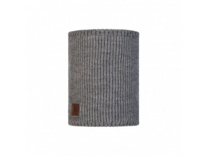 knitted polar neckwarmer buff rutger melange grey 1179029381000