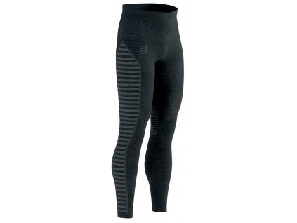 winter run legging m black s